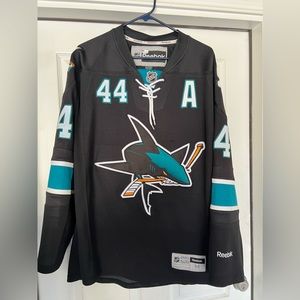 Authentic San Jose Sharks Jersey
#44 Vlasic